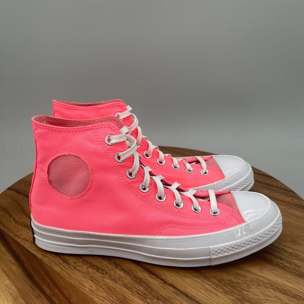 Converse Chuck 70 Concrete Heat Shoes Womens Size 10 Neon Pink Skate Casual